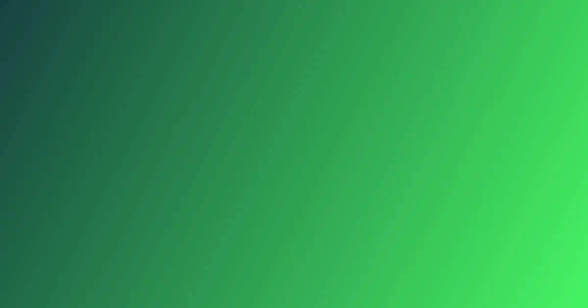 Green And Lime Linear Gradient Background