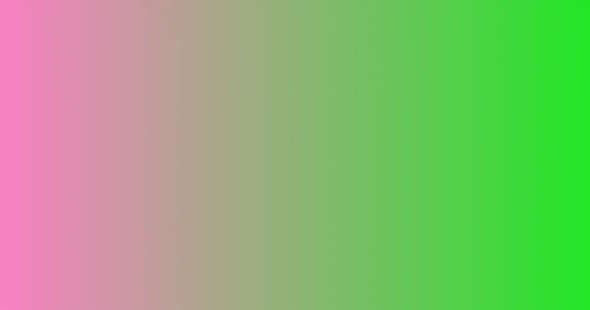 Pink And Lime Linear Gradient Background