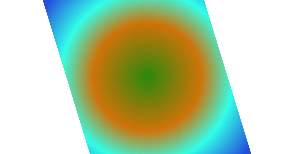 Green And Orange And Cyan And Blue And Teal Conic Gradient Background